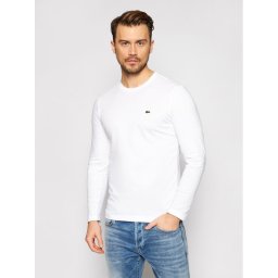 Lacoste Hosszú ujjú TH2040 Fehér Regular Fit