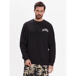 DC Pulóver Jaakko ADYSF03107 Fekete Relaxed Fit