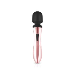Rosy Gold Wand Curve - akkus, masszírozó vibrátor (rosegold)