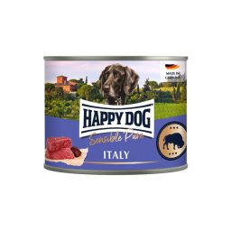 Happy Dog pur konzerv bivaly ízesítésű nedves állateledel felnőtt kutyák számára 6x200 g