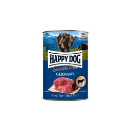 Happy Dog pur konzerv marha ízesítésű nedves állateledel felnőtt kutyák számára 6X400g