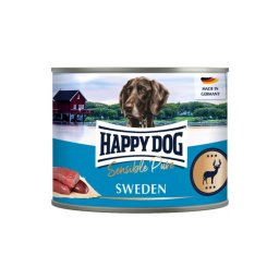 Happy Dog pur konzerv vadas ízesítésű nedves állateledel felnőtt kutyák számára 6x200 g