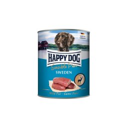 Happy Dog pur konzerv vadas ízesítésű nedves állateledel felnőtt kutyák számára 6x800 g