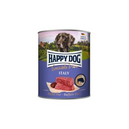 Happy Dog pur konzerv bivaly ízesítésű nedves állateledel felnőtt kutyák számára 6x800 g