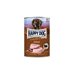 Happy Dog pur konzerv pulyka ízesítésű nedves állateledel felnőtt kutyák számára 6x400 g