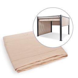 Blumfeldt Pantheon Cortina Pergola, csere oldalfal-készlet: 4 fal, 200 g/m², poliészter szövet, 3 x 6 m (GDW8-PC-Side-3x6-BE)