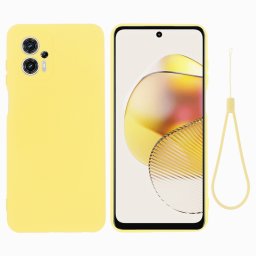 RUBBER Motorola Moto G13 / G23 védőburkolat sárga