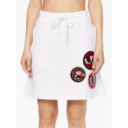LOVE MOSCHINO Sportszoknya W162880E 2246 Fehér Regular Fit