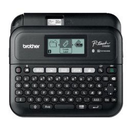 BROTHER címkenyomtató PT-D460BTVP, 18 mm-es szalag, USB, hordtáska, nagyméretű grafikus kijelzővel