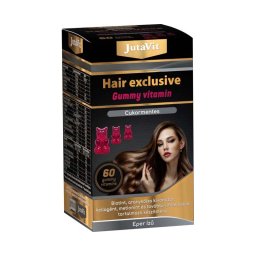 JutaVit Hair Exclusive Gummy vitamin cukormentes 60x