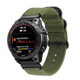 NYLON szíj Garmin Fenix 7 zöldhöz