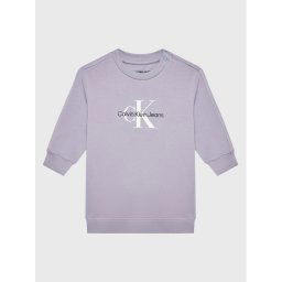 Calvin Klein Jeans Kötött ruha IN0IN00041 Lila Regular Fit