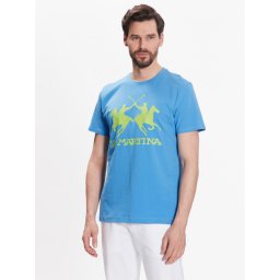 La Martina Póló VMR001 JS206 Kék Regular Fit