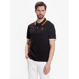 La Martina Pólóing VMP006 PK001 Fekete Slim Fit