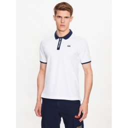 La Martina Pólóing VMP008 PK001 Fehér Regular Fit
