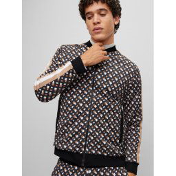 Boss Pulóver 50485581 Fekete Regular Fit