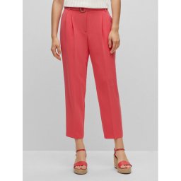 Boss Szövet nadrág Tapiah 50490037 Rózsaszín Relaxed Fit