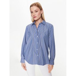 Tommy Hilfiger Ing Stripe WW0WW37996 Sötétkék Relaxed Fit