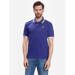 La Martina Pólóing VMP006 PK001 Kék Slim Fit