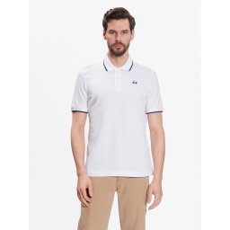 La Martina Pólóing BPMP04 PK031 Fehér Regular Fit