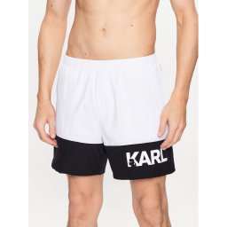 KARL LAGERFELD Úszónadrág 230M2206 Fehér Regular Fit