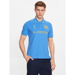 La Martina Pólóing VMP306 PK001 Kék Regular Fit
