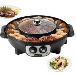 Multifunkciós Grillsütő és Hot Pot 2200w (4768)