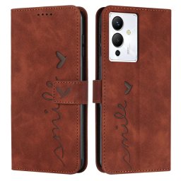 ART Pénztárcahuzat Infinix Note 12 / Note 12 Pro 5G SMILE barna