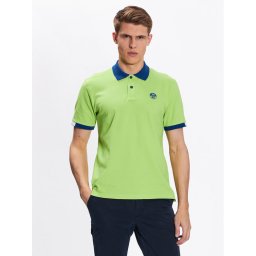 North Sails Pólóing Graphic 692400 Zöld Regular Fit