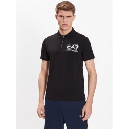 EA7 Emporio Armani Pólóing 3RPF16 PJ03Z 1200 Fekete Regular Fit