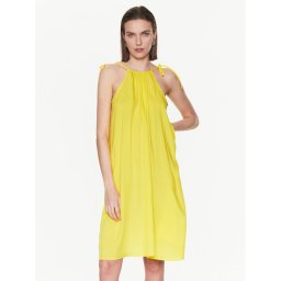 Tommy Hilfiger Nyári ruha Cover Up UW0UW04614 Sárga Regular Fit