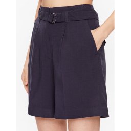 Gant Szövet rövidnadrág Belted 4020074 Sötétkék Relaxed Fit