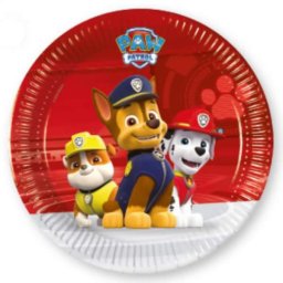Party tányér, MANCS ŐRJÁRAT/PAW Patrol, 8db/cs, 20 cm