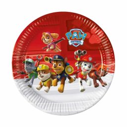 Party tányér, MANCS ŐRJÁRAT/PAW Patrol, 8db/cs, 23 cm