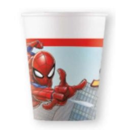 Pókember Crime Fighter, papír pohár, 200 ml, 8 db/cs