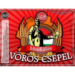 Vörös Csepel 0,33l Alk: 4,8% Vörös Munkássör (2578)