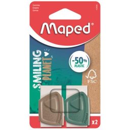 MAPED Radír, FSC, MAPED "Smiling Planet", 2 db