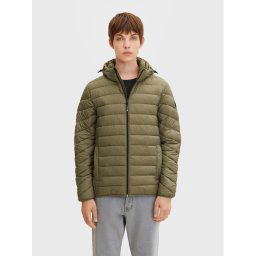 Tom Tailor Denim Pehelykabát 1031780 Zöld Regular Fit