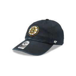 47 Brand Baseball sapka NHL Boston Bruins '47 CLEAN UP H-RGW01GWS-BK Fekete