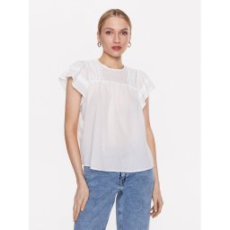 Moss Copenhagen Blúz 17540 Fehér Basic Fit