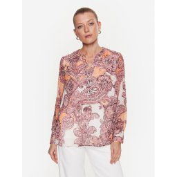 Marc Aurel Blúz 6480 1010 24623 Narancssárga Relaxed Fit