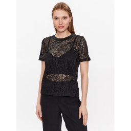 Marc Aurel Blúz 7400 7000 73565 Fekete Slim Fit