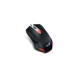 Egér optikai vezetékes X-G200, USB, Genius fekete