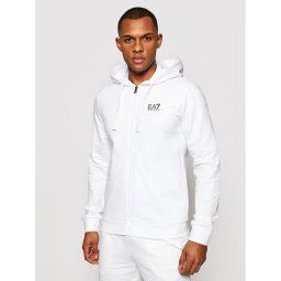 EA7 Emporio Armani Pulóver 8NPM03 PJ05Z 1100 Fehér Regular Fit