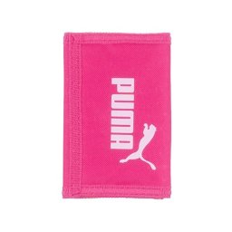 Sötétpink tépőzáras textil pénztárca Puma