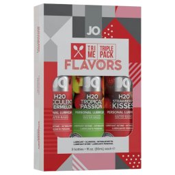 System JO - System Flavors - ízesített síkosító szett (3x30 ml)