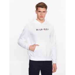 Tommy Hilfiger Pulóver MW0MW32014 Fehér Regular Fit