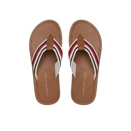 Tommy Hilfiger Flip-flops Leather Beach Sandal FM0FM04548 Színes