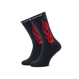 Vision Of Super Unisex Magasszárú Zokni VSA00784CZ Fekete