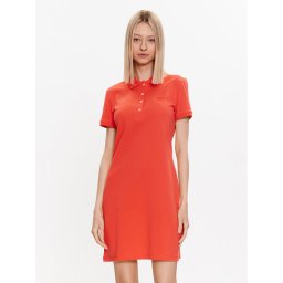 Lacoste Hétköznapi ruha EF5473 Piros Slim Fit